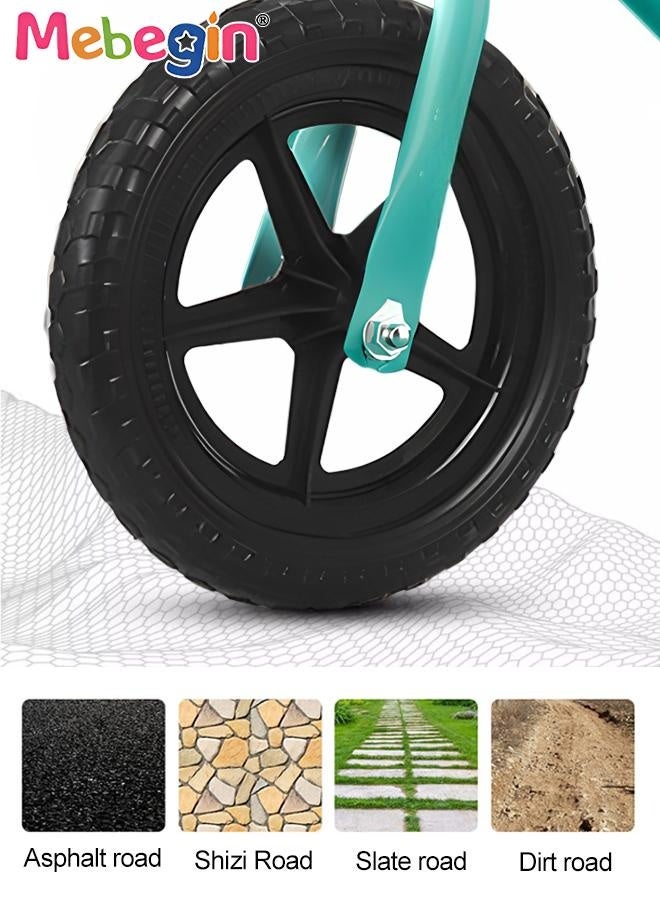 ميبيجين دراجة توازن للأطفال مقاس 10 بوصات، دراجة دفع خفيفة الوزن بمقود قابل للتعديل ومقعد ناعم، دراجة متينة بدون دواسة، دراجة دفع تفاعلية للتعليم المبكر، دراجة تدريب للأطفال الصغار، دراجة أولى مثالية للراكبين الصغار - Image 5